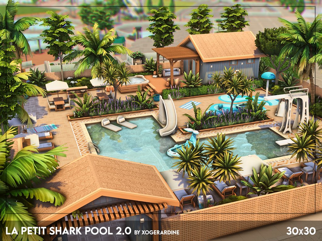 xogerardine's tweet photo. La Petit Shark Pool 2.0 💦 NO CC download at @TheSimsResource

https://t.co/TxkjJ9GOUw
@TheSims
#ts4 #ts4build #ShowUsYourBuilds #nocc #SimsCreatorsCommunity https://t.co/d5wDfb1Mjm