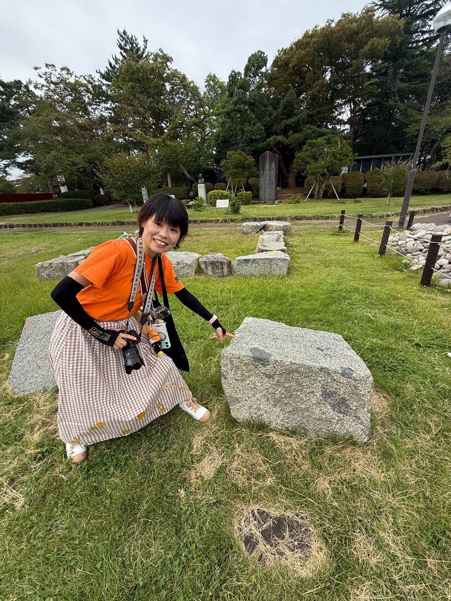kanikamacarp's tweet photo. 多賀城　仙台城　鶴岡城
東北のお城満喫してきましたー！
城友様に感謝🥲
#仙台　#多賀城　#鶴岡 https://t.co/rNLVMjU59o
