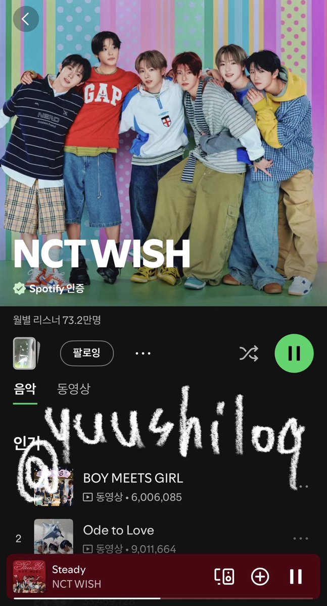 yuushiloq's tweet photo. NCT WISH ♡ 나

I SPY 하다 보니
내 마음은 이미 너희한테 들켜버렸고♡

Spotify에서도 매일 만나는데
이번엔 카카오T 타고 쇼케이스에서 만나자🚕💚

카카오T님 저도 살짝 뽑아주시면 안 될까요☆

위시와의 만남,
이건 운명‘s Love 😻

#NCTWISH #ISPY #Spotify #카카오T https://t.co/TOfMKB9bSF