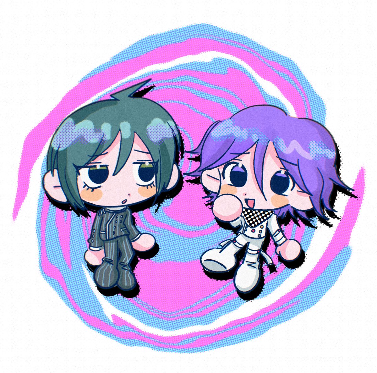 hmhmstar222's tweet photo. 最原ちゃんと王馬くん
#ダンガンロンパ https://t.co/hdbpQnmBky