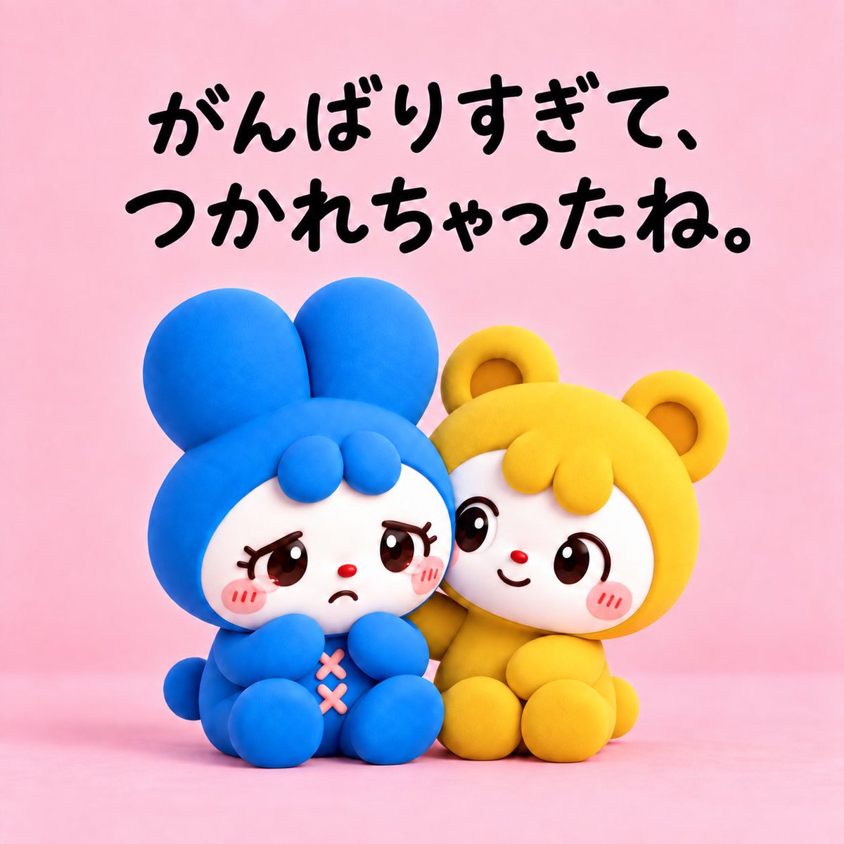 Lumimi_project's tweet photo. がんばりすぎて、つかれちゃったね🥹
ちゃんとがんばってるの、知ってるよ。
今日はもう、むりしなくていいんだよ。
この言葉が、必要な誰かに届きますように。🩵💛
#がんばりすぎないで #心に響く言葉 #ルミミ https://t.co/zWmlHOsmbT