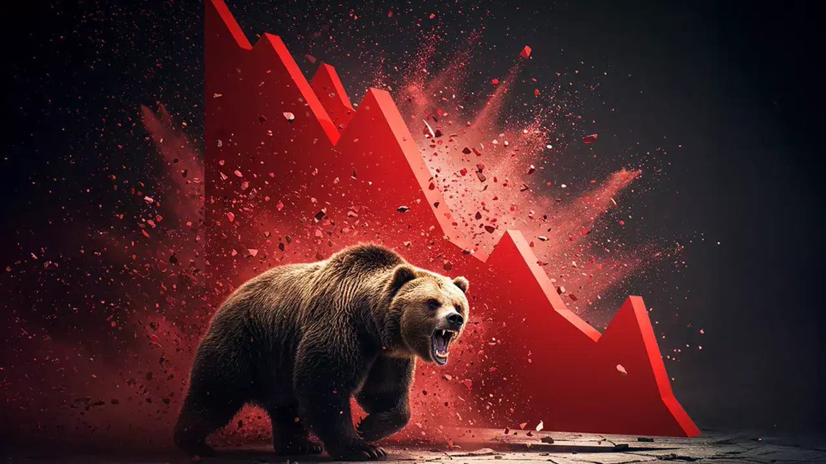 EconomicTimes's tweet photo. ₹8 lakh cr wiped out as Sensex sinks 1,100+, Nifty below 22,800 | https://t.co/eBCOAlqO08 https://t.co/OMgY9xLTiW