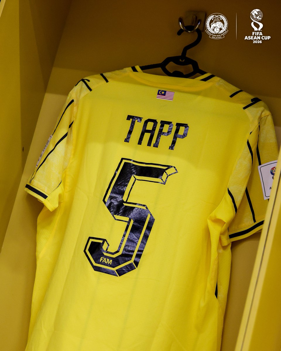 malaysia_nt's tweet photo. Dressing room locked. Derby mode activated. 
Let’s go Harimau Malaya🐯🇲🇾🟡⚫️

#FAM #HarimauMalaya #FIFAASEANCup https://t.co/EhnGhagMui