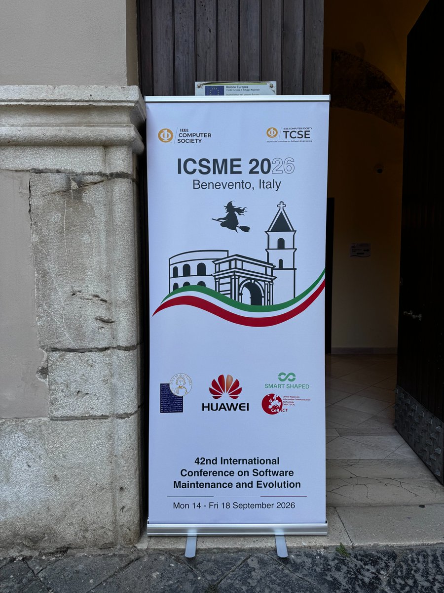 IEEEICSME's tweet photo. And that’s a wrap on ICSME 2026 in Benevento! 🎉🇮🇹 

Huge thanks to our General Chair Massimiliano Di Penta, Track Chairs, organizing committee, sponsors, and every single attendee who brought the energy, passion, and brilliance all week long.  ✨🚀 - Part 1 https://t.co/11tPsWo4EW