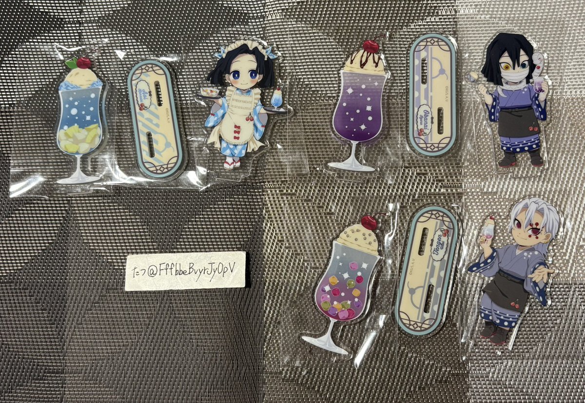 FffbbeBvyrJy0pV's tweet photo. 【交換・譲渡】
鬼滅の刃 ufotable アクリルスタンド アクスタ
① 阿波踊り 阿波おどり 
②クリームソーダ　パーラー

譲 ）
①煉獄 2  炭治郎 禰󠄀豆子 善逸 伊之助 悲鳴嶼2
②※宇髄　伊黒　アオイ　

求 ）詳細画像3
2026年　阿波おどり　義勇 , ★しのぶ
or定価(+送料)

よろしくお願いいたします https://t.co/pEwOxG5HyK