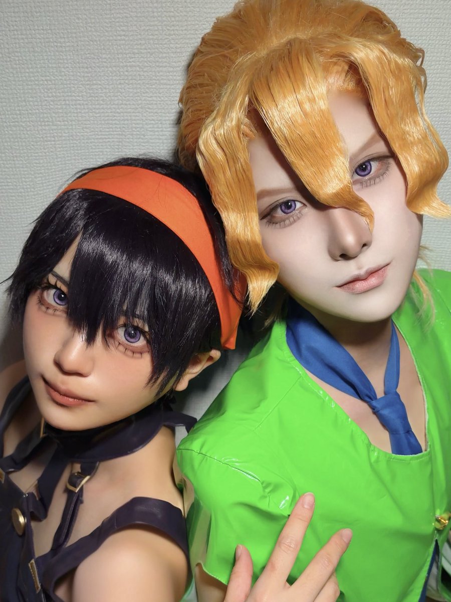 sianw0_'s tweet photo. cos jojo 🍊🍓 #jjbacosplay https://t.co/DBYRLzWoVn