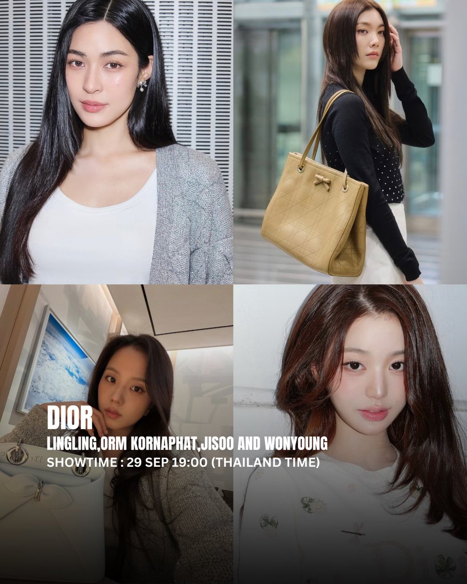 luxemattersth's tweet photo. ส่องลุคเหล่าดาราที่เข้าเตรียมเข้าร่วมชม Paris Fashion Week SS27 ไปพร้อมกันอีกครั้ง!

#Linglingkwong‌ 
#OrmKornnaphat‌ 
#DIOR
#ACNESTUDIOS
#PFW
#LUXEMATTERS 
#LUXEMATTERSTHAILAND

https://t.co/uCAeIhypyL https://t.co/ZOPuJtoGWx