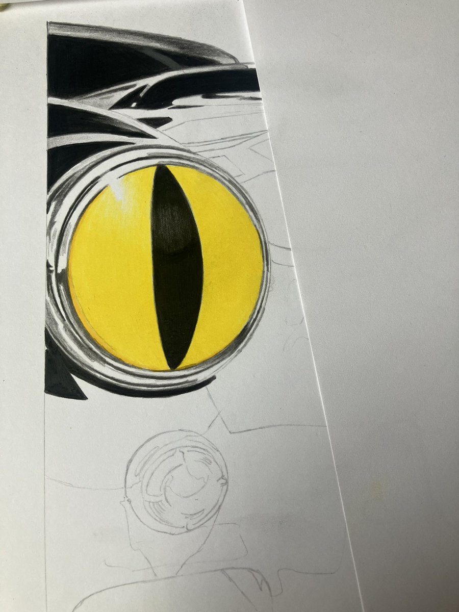 NGAutoArt's tweet photo. Progress update of this week’s #MondayDoodle - #SnakeEyes

🐍

#Goodwood #ACCobra https://t.co/Dy89L126kX