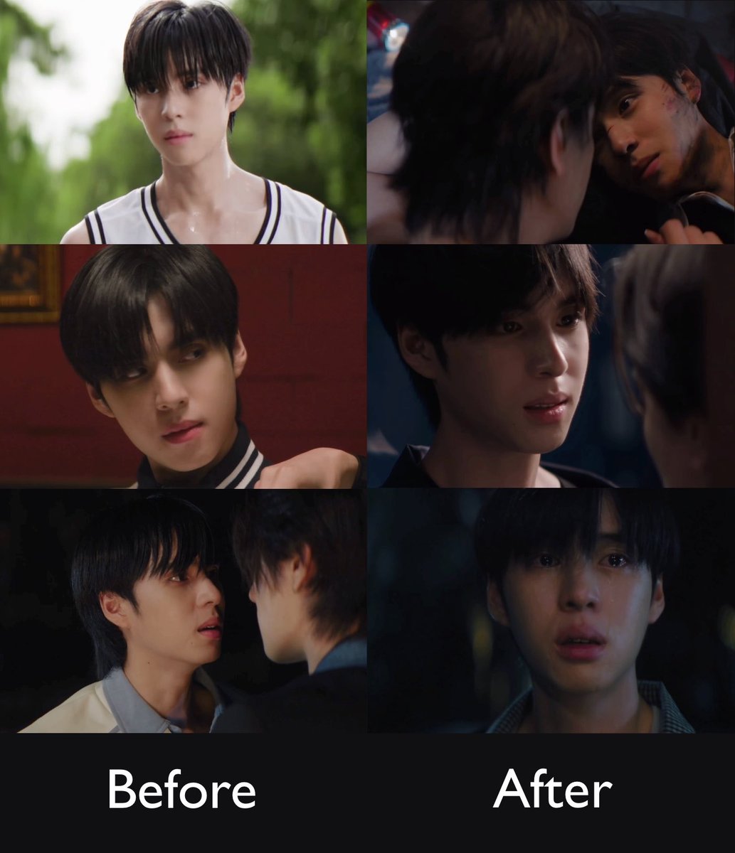 Zinq06's tweet photo. Before ตาแข็งได้เองไม่พึ่งคาเฟอีน
After ตาหวานมากน้ำตาลไม่ต้องใช้

#FoolInLove 
#copterntp https://t.co/nQBSl27YTh