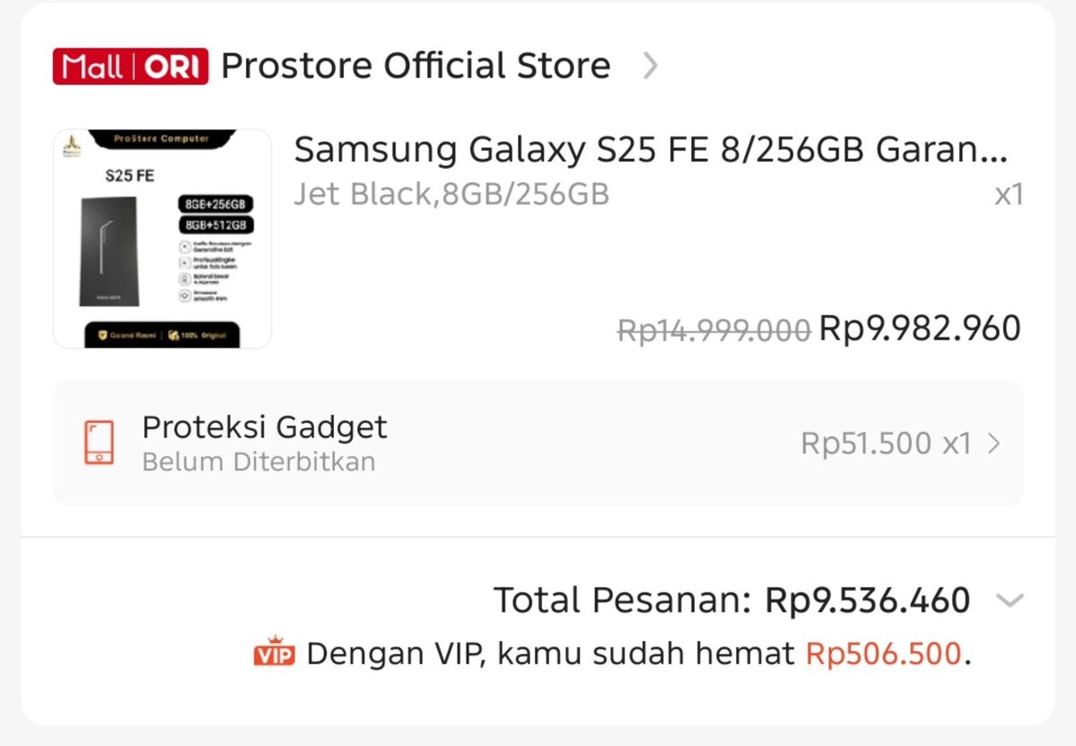taaontaa's tweet photo. Baru kali ini beli hp di atas 3juta bjir. Semoga hp nya berkah bener2 barokah buat nunjang kerjaan. Amiin ya Allah 🙏

Udh kurleb 2minggu suami bolak balik cari2 hp yg sesuai spesifikasi buat kerja akhirnya nyantol ke sini 🥰 
🛒https://t.co/xJnuXXMFQg

Semngat💪🔥 https://t.co/CRAGwEDfX3