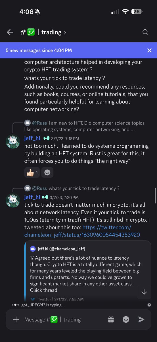 liquidated_hl's tweet photo. Jeff gives beginner playbook for hft trading in crypto https://t.co/4Lv2JfyIzE