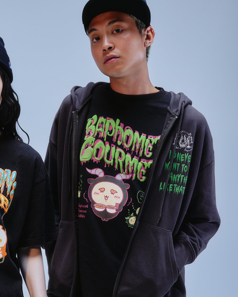 talkingheads_0's tweet photo. 💚あのこ・でかつよパーカー追加生産決定💚
大好評につき即完売してしまい、楽しみにされていた皆様大変申し訳こざいませんでした。 
・ちいかわ ジップパーカー ホラーシリーズ(あのこ・でかつよ) スミクロ
上記アイテムの追加生産が決定致しましたので 再生産分の追加予約を只今スタートいたしました✨ お見逃しなく!
🔗https://t.co/00gZ36D8MD
#ちいかわ　
#Talking