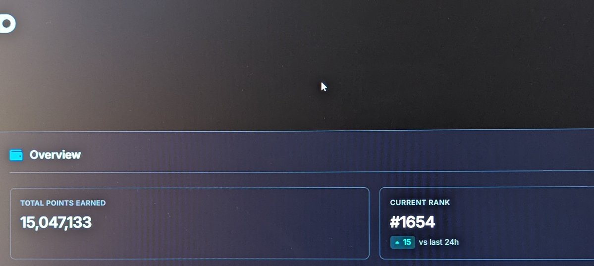 seriouslypersen's tweet photo. My points just reached 15 million 🔥
My goal is to reach the top 1,000 projects. #onre
@onrefinance https://t.co/udGi5BBaLB