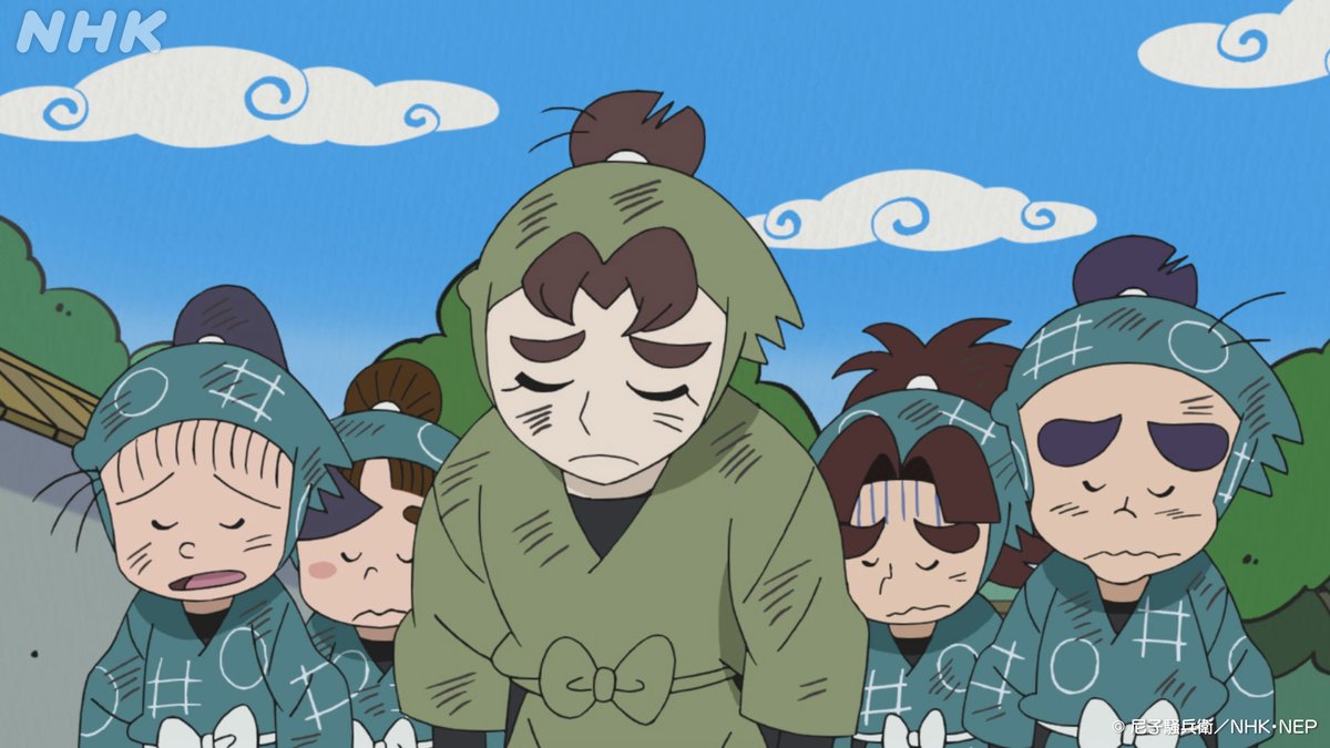 nhk_animeworld's tweet photo. 29(火)の ＃忍たま は
「 さびしい生物委員会?の段」

毎日大変な思いをして生き物の世話をしている生物委員会の下級生たち。
もっと楽に世話ができたらいいのにと考え、三治郎がカラクリを作ったおかげでみんなはのんびりできるようになったけど…

🔽NHK ONE配信はこちら
https://t.co/XzPTfv7fZf https://t.co/pJrcOdq3nG