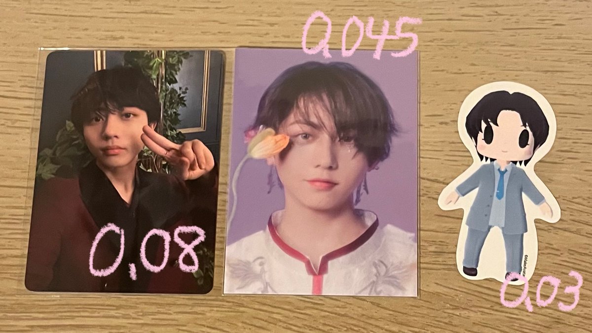 Qv1zf's tweet photo. @xrhivcn 検索より失礼いたします。
こちら記載の金額➕送料でお譲り可能ですがお求めのものございますか？すべてまとめての場合0.15にてお譲り可能です🙂‍↕️
ご検討よろしくお願いいたします。 https://t.co/Z3oFMQ0MPE