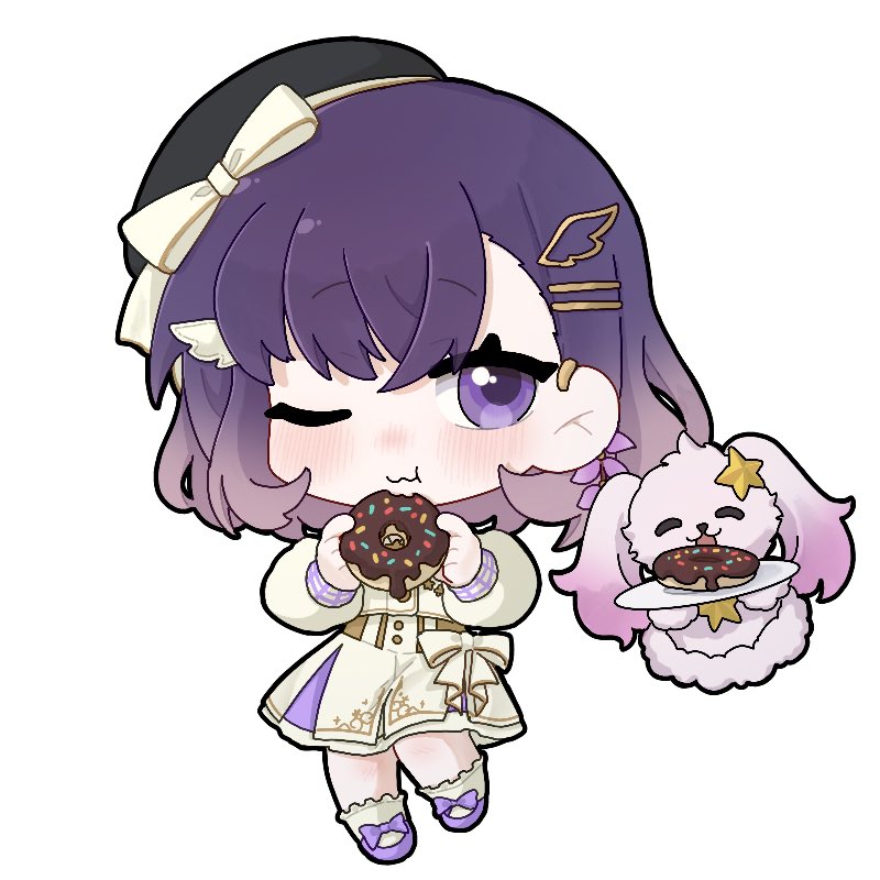 tianshashaovo's tweet photo. 🐶🍩🐶
#かくみやこ https://t.co/iqlSgsvDck