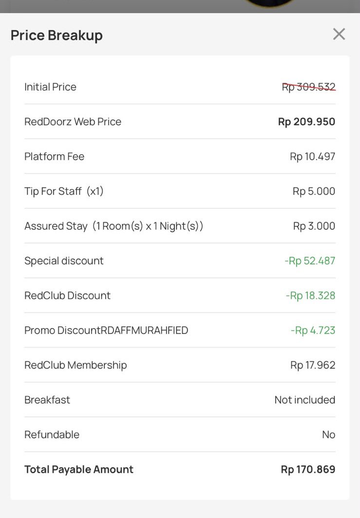 nonapilled's tweet photo. VOUCHER PROMO HOTEL MURAH REDDOORZ

- Pesam kamar dari web atau app https://t.co/NhGC3xRDdf 
- Gunakan kode voucher: RDAFFMURAHFIED

Nikmati diskon up to 30% dan staycation murah aman di kantong kamu!

#hotelmurah #promohotel #reddoorz #kodepromo #voucherhotel #penginapanmurah https://t.co/D5QIKUapx0