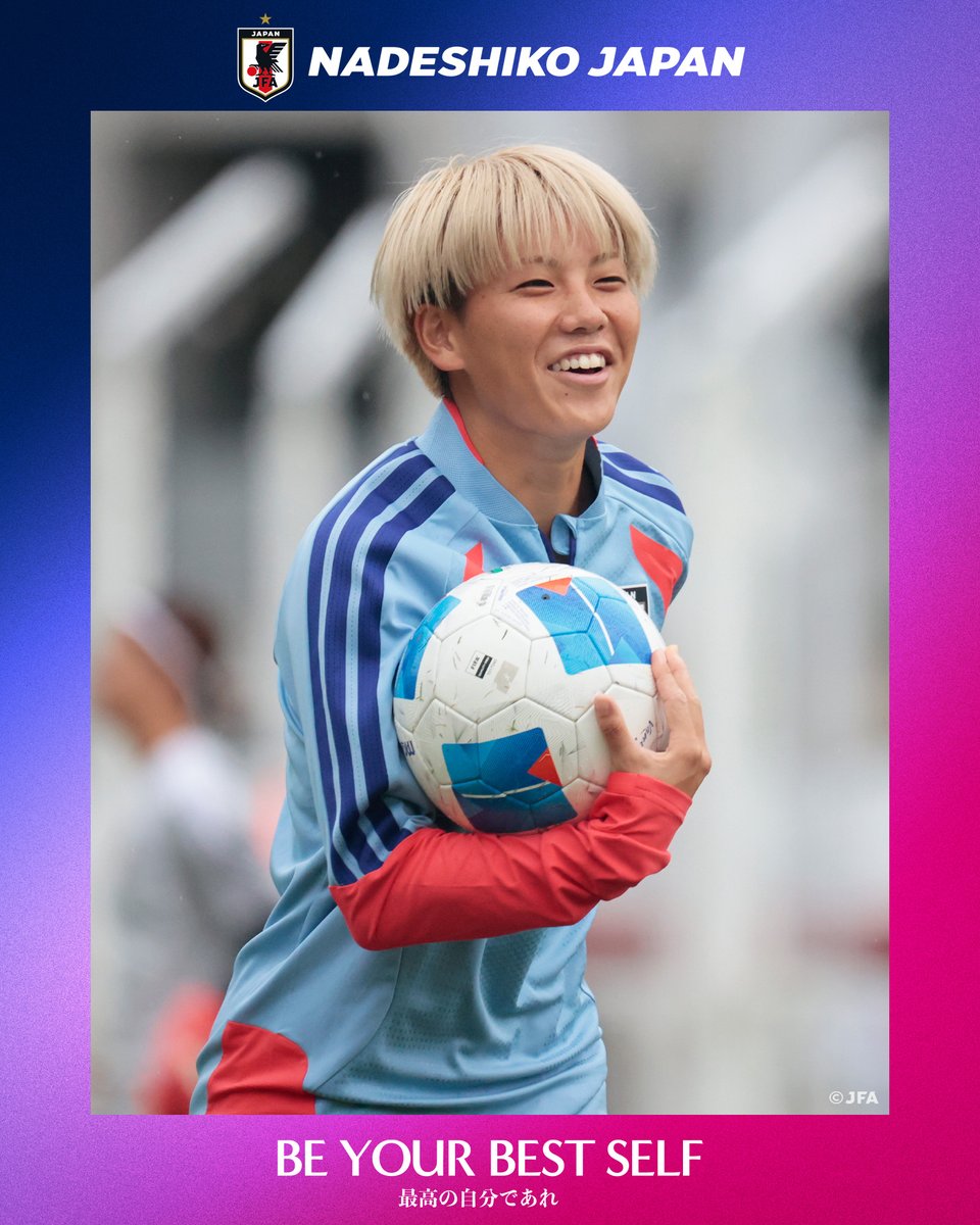 jfa_nadeshiko's tweet photo. 𝗧𝗥𝗔𝗜𝗡𝗜𝗡𝗚 𝗗𝗔𝗬😊✨

大場朱羽｜鈴木菫｜西尾葉音｜中嶋淑乃

@asiangames_2026 #IPPO
#なでしこジャパン #サッカー日本代表 https://t.co/1EkF0YzcJd