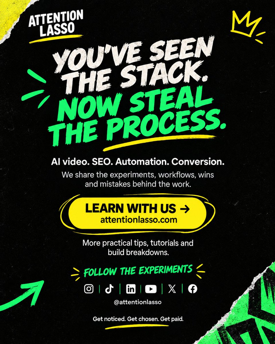 attentionlasso's tweet photo. Hope this helps you start! Visit https://t.co/YXX103T1cI for more in-depth tutorials. https://t.co/ho1fAz3Ifr