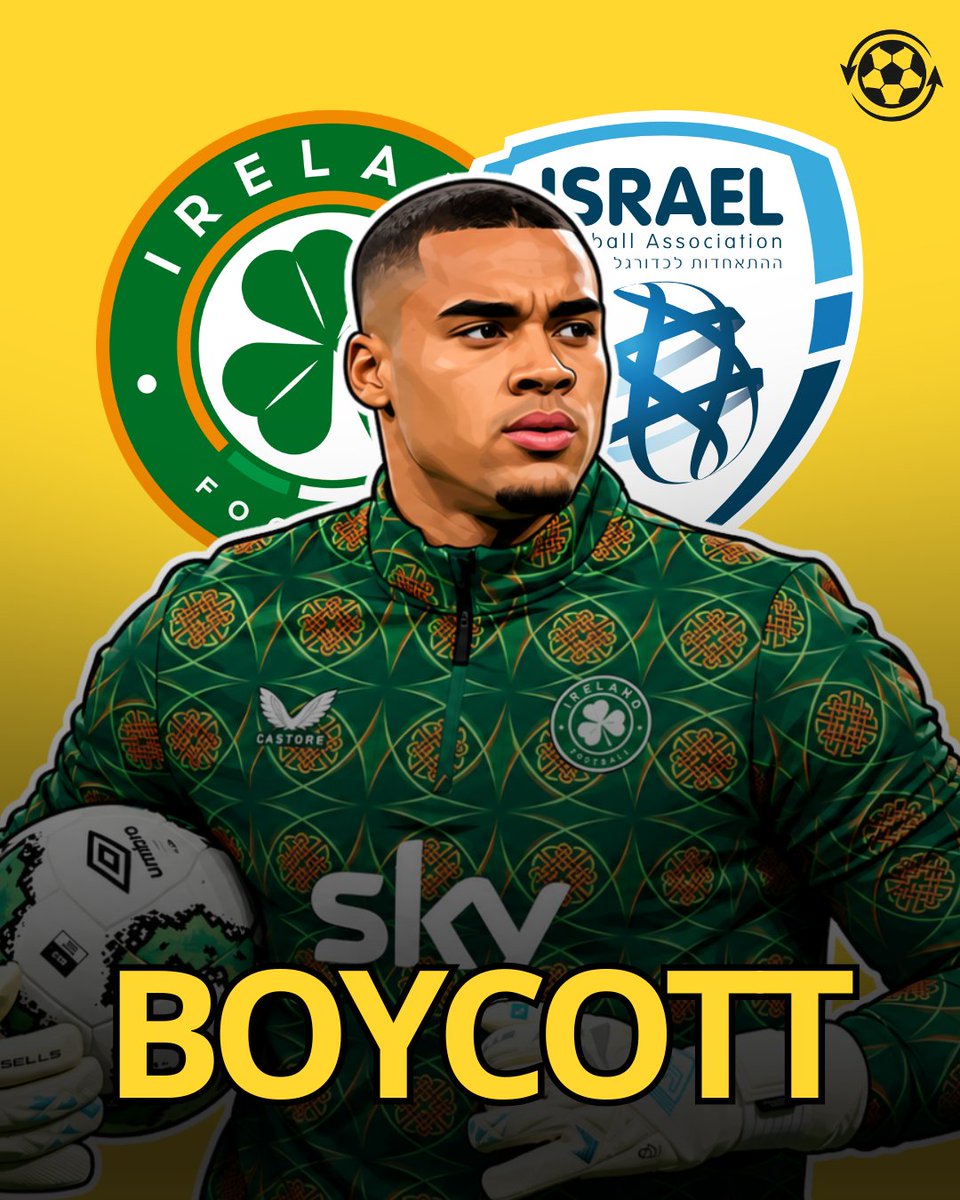DeadlineDayLive's tweet photo. 🚨 Irish internationals who wanted to boycott the match against Israel were allegedly threatened with serious career consequences. 🇮🇪

Players were warned they could be blacklisted and prevented from joining English clubs owned by American investors if they supported the boycott. 

Unique Sports Group are alleged to have been involved in applying the pressure.

(Source: @adrien_pittore)