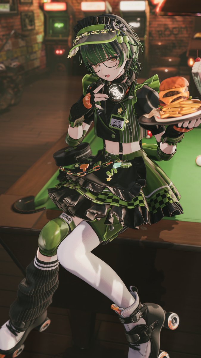 HSMYchan's tweet photo. 🍔✨
#てんぱすおおもり #Lapwing3D https://t.co/EXiT6vnnlV