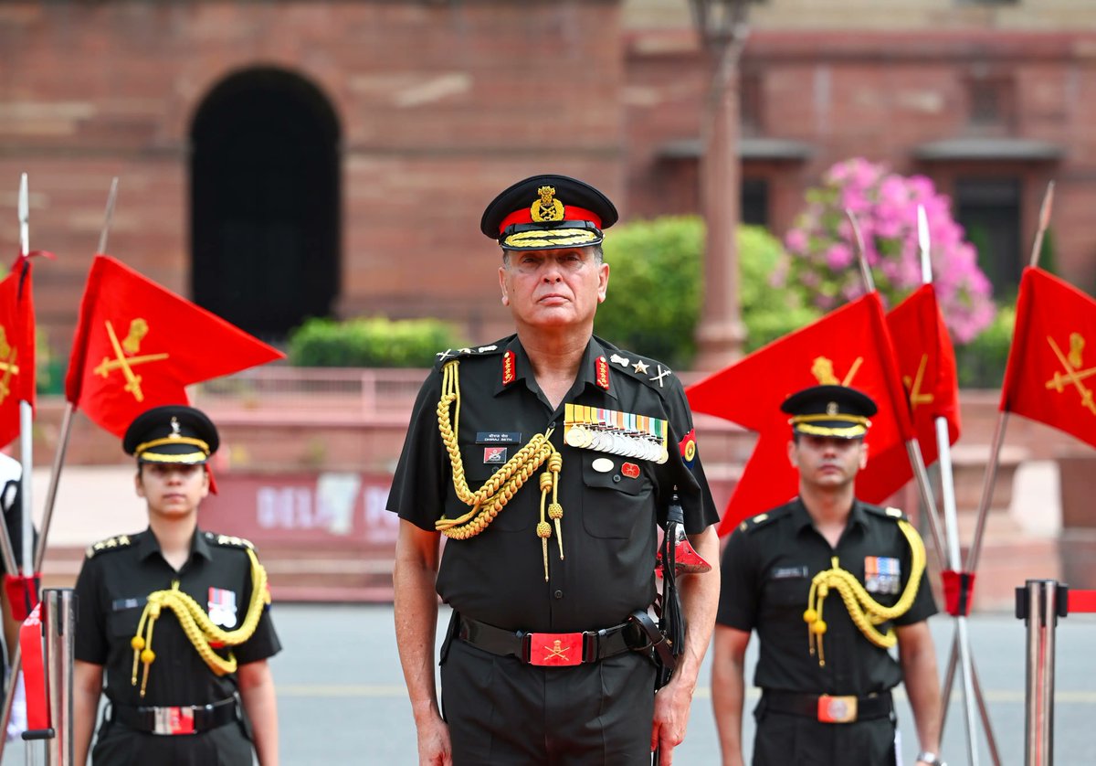 Col_Sanyal's tweet photo. 🇮🇳 SAMARTH — Shaping India’s Future-Ready Force

General Dhiraj Seth, Chief of the Army Staff, unveiled the SAMARTH vision for preparing the Indian Army for the wars of tomorrow:

S — Sustainability
A — Adaptation
M — Modernisation
A — Acceleration
R — Resilience
T — Technology
H — Human–Machine Teaming

From enduring long-drawn conflicts to harnessing AI, autonomous systems, robotics and drones, SAMARTH reflects a clear focus on capability, innovation and technological preparedness.

Jai Se Vijay, Vijay Se Vijeta. 🇮🇳

#SAMARTH #IndianArmy #AtmanirbharBharat #FutureReadyForce #Defence #Technology