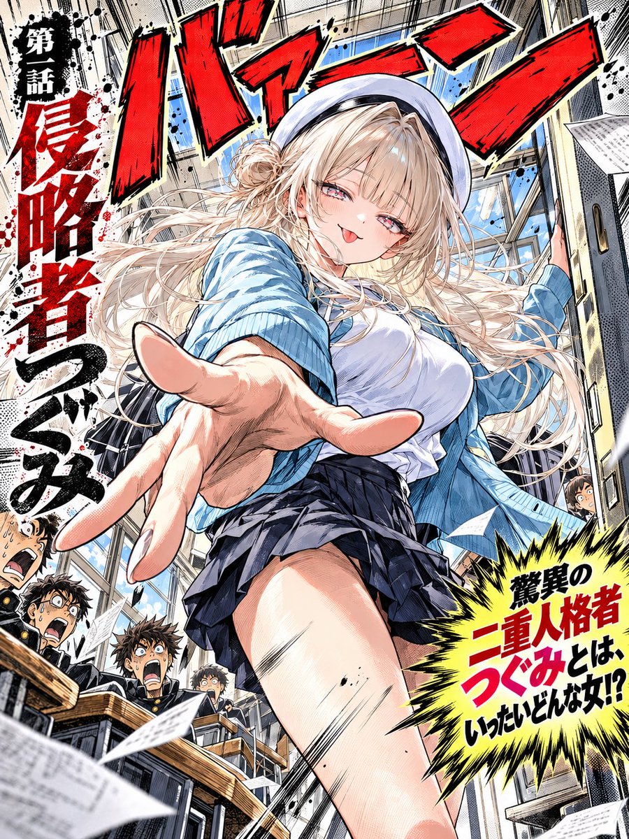 Mio_Mio2222's tweet photo. 📢新作公開ッッッ！！！
https://t.co/5qEqOJwvN9
流行りの《男嫌い》に乗っかってみたけどタダの《男嫌い》ではありません🫶💖

🚹モードは…人権を取り戻す物語
🚺モードは…百合に堕とされる物語

学園全体を《男嫌い》にする吐き気をもよおす邪悪
第一話　『侵略者つぐみ』ッッッ

#AIチャットzeta https://t.co/KKRNNC6xqr