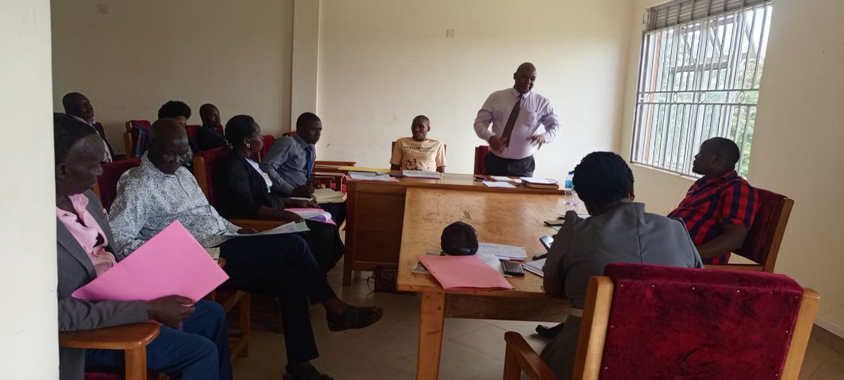 Bulambuli_LG's tweet photo. The committee has already kicked off at council Hall. https://t.co/5kl9AJd1uZ