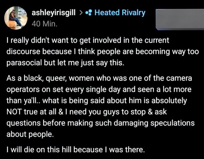 bigdihwhelan's tweet photo. the way she even stated that shes black and queer and still got harassed for speaking up https://t.co/CgKWm4ETCJ