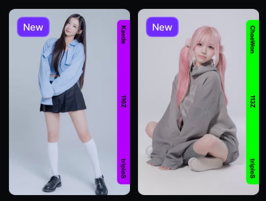 onlychiid's tweet photo. tripleS objekt GA! 
for celebrating my 100th day cosmo + me getting a lot of wav friends lately!

🐾 two winner will receive either
- Kaede d116
- ChaeWon bb113

RULES:
1. reply with ur id
2. retweet and like this tweet
3. be mutuals with me! (optional)

ends when i feel like it https://t.co/0DBF8NZgf4