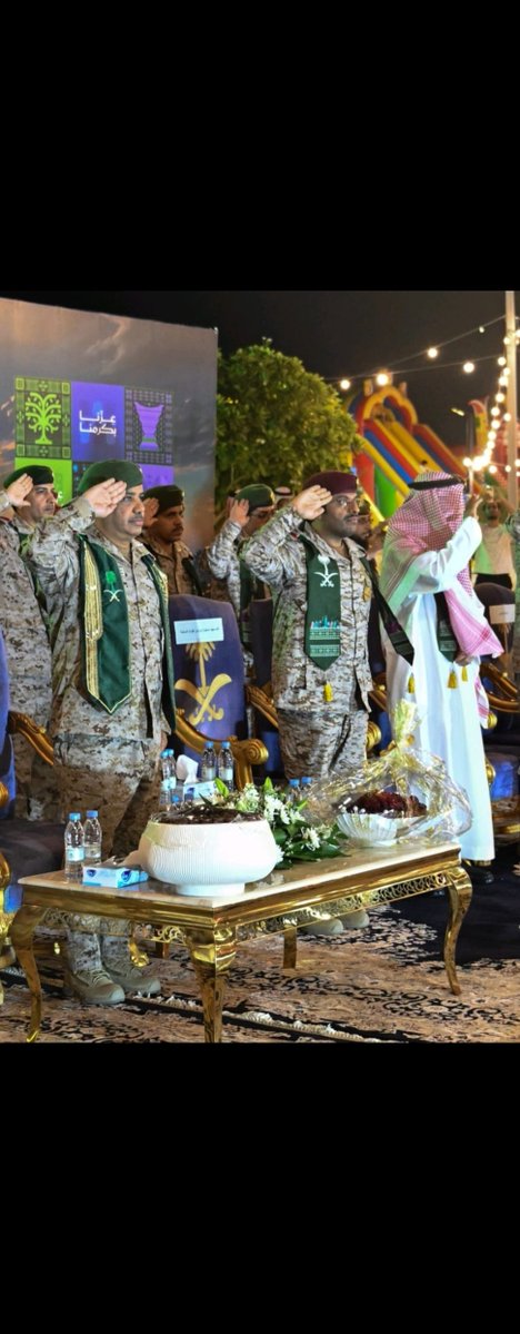 khaled1alghanem's tweet photo. بدعوة كريمة من قائد قيادة القوات الوسطى العسكريةسعادة اللواء الركن  عبدالرحمن بن عبدالله الجهني تشرفت بحضور حفل اليوم الوطني 96 https://t.co/9oU2xSADlv