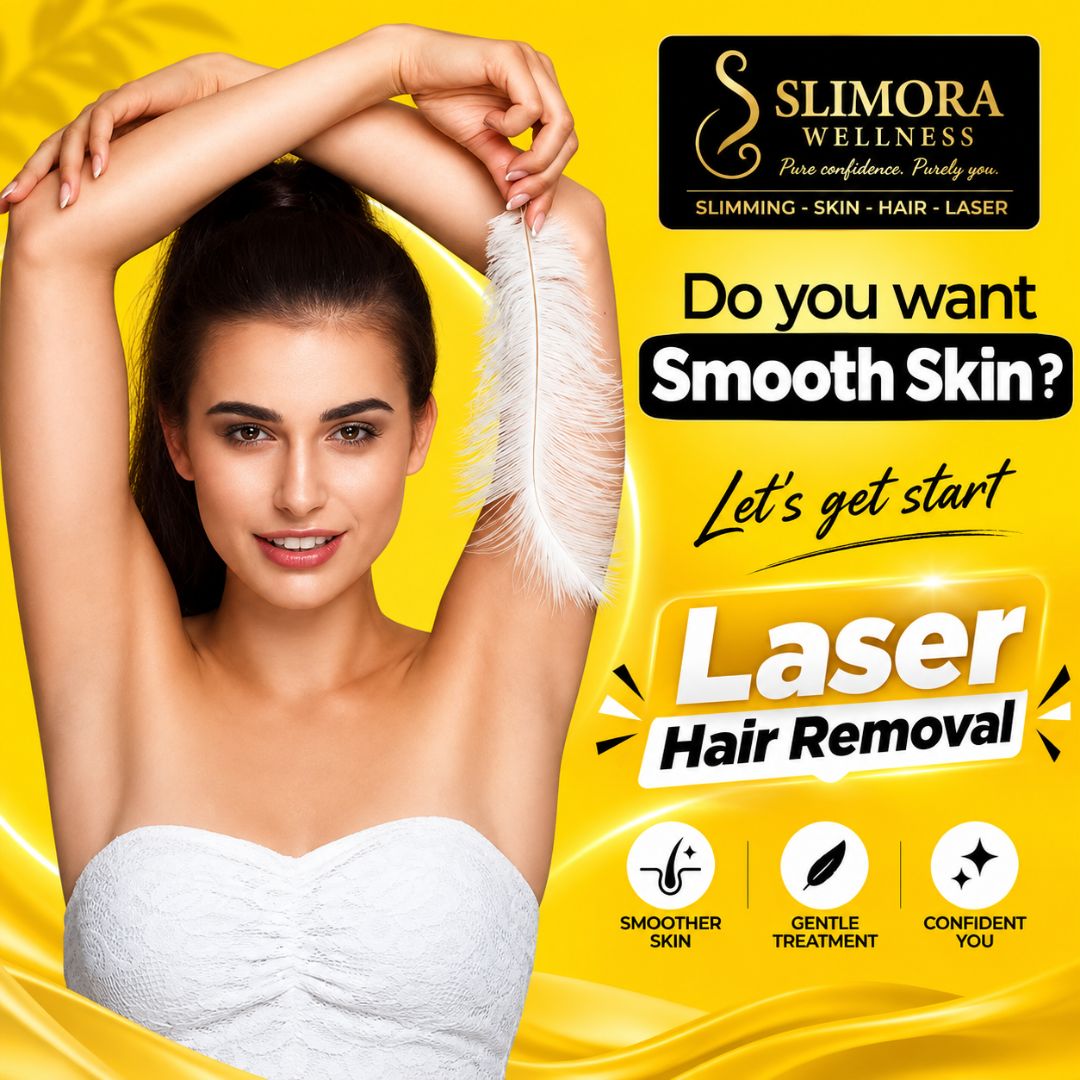 slimorawellness's tweet photo. ✨ Smooth skin. Confident you. ✨
Say goodbye to unwanted hair and hello to smoother, softer skin with Laser Hair Removal. 💛
📩 DM us to start your smooth-skin journey!
#Slimora #LaserHairRemoval #SmoothSkin #HairFreeSkin #SkinCare #BeautyCare #LaserTreatment #SelfCare https://t.co/O6aXlMM9Sw