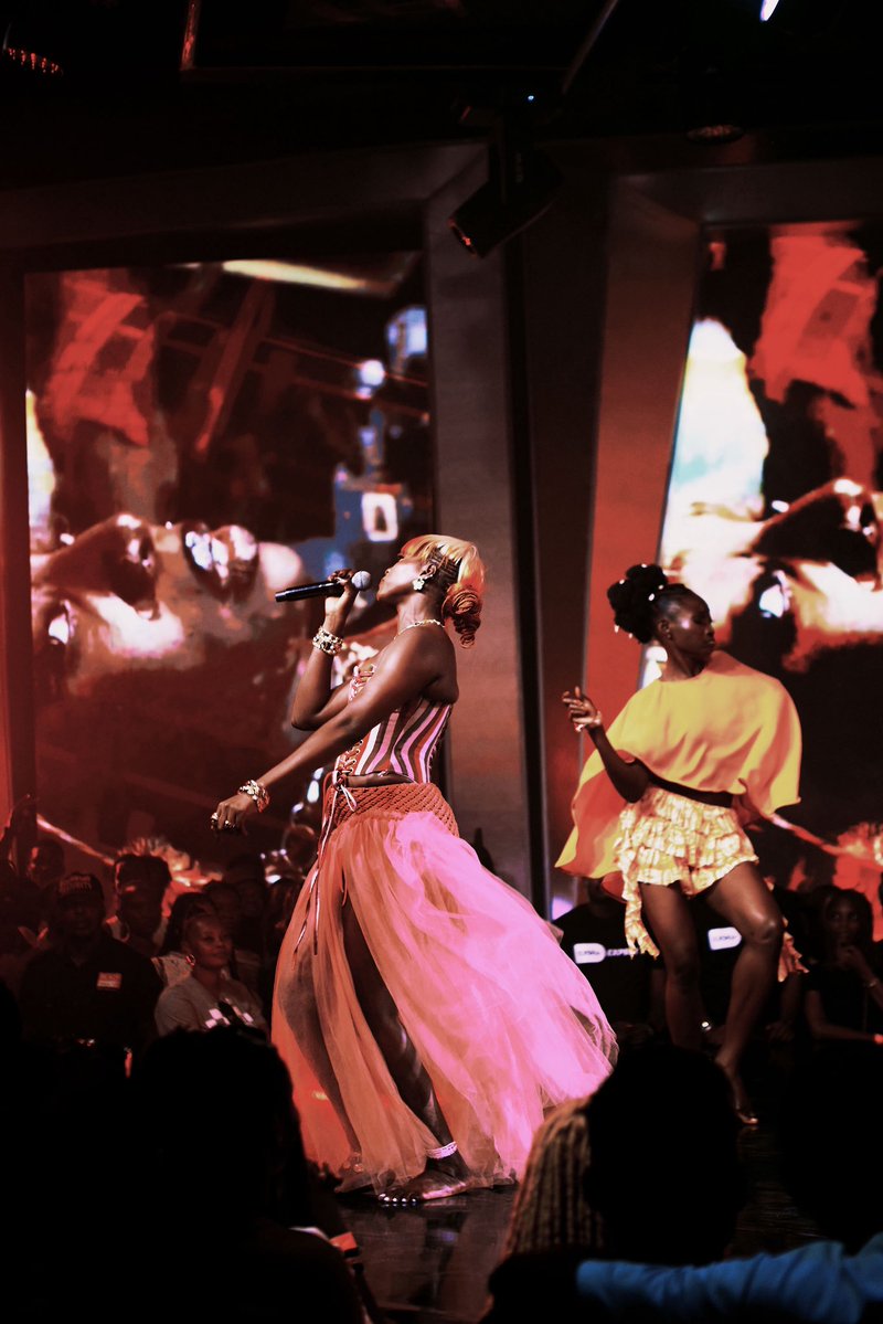 solana_tii's tweet photo. Last night on the BBNaija stage was surreal 
Maybe one day i’ll tell you guys the lore 
But God is so good. Literally a full circle moment 
Sounds from the west to the world 💛 https://t.co/qnkM9TSMTA