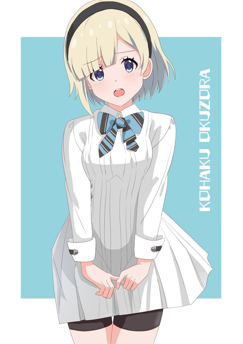 IllustScody's tweet photo. 今日は奥空心白ちゃんを描いてみました https://t.co/cyB7fIdvJg