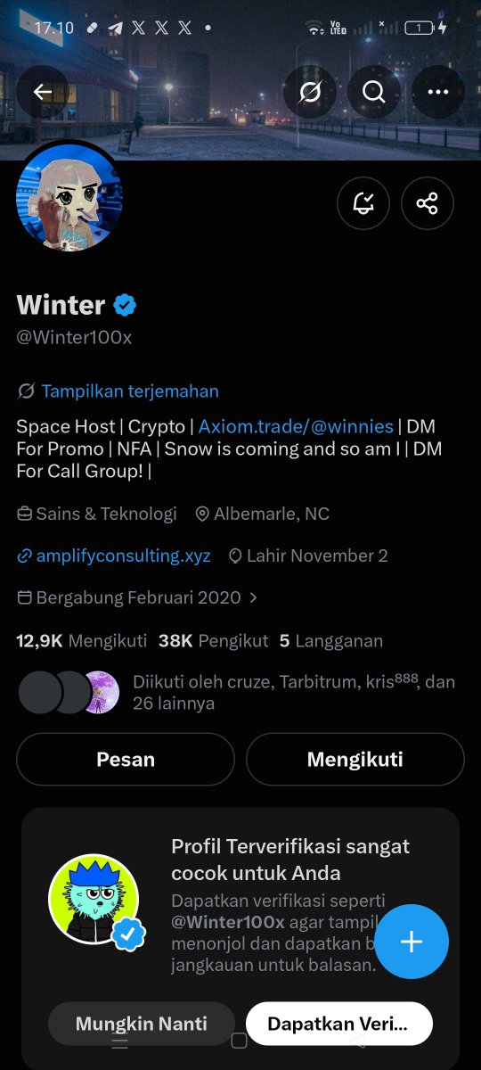 DumerDacell17's tweet photo. @Winter100x @spookedghosts Really All 

Thank you @Winter100x 

ARB8avVri9us7kTmS9eEBmhhn6Rnuits6rPAifd9MeP7 https://t.co/IXLFl1N6XF