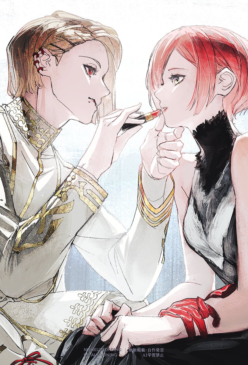 aroku_art's tweet photo. 二つの華 https://t.co/mTYe6G633Z