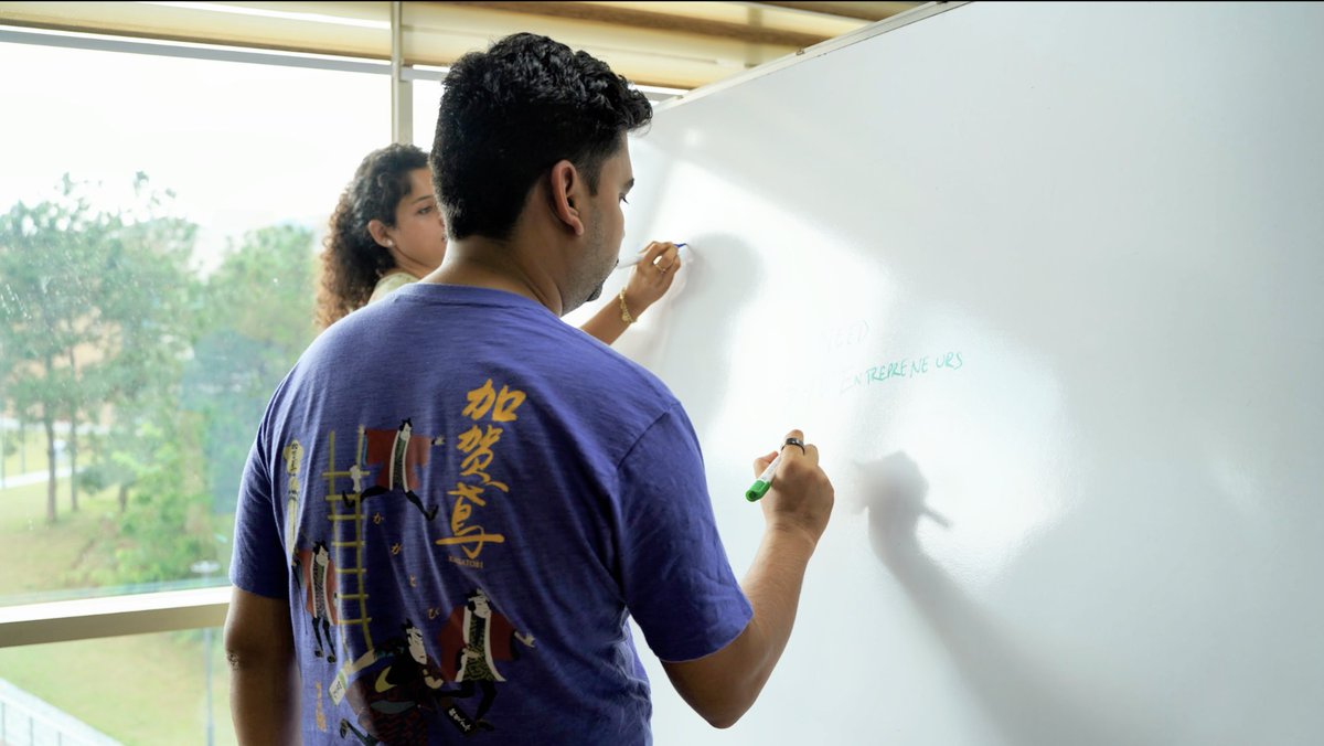 bldrcollective's tweet photo. Post the debrief session each team began creating its own playbook for sector specific entrepreneurs starting from scratch and using the insights gathered during the day's field visits. 
Here's Group 1 (Entrepreneurship) mapping its ideas, assumptions and possibilities. (10/19) https://t.co/0LbaUIbmVL