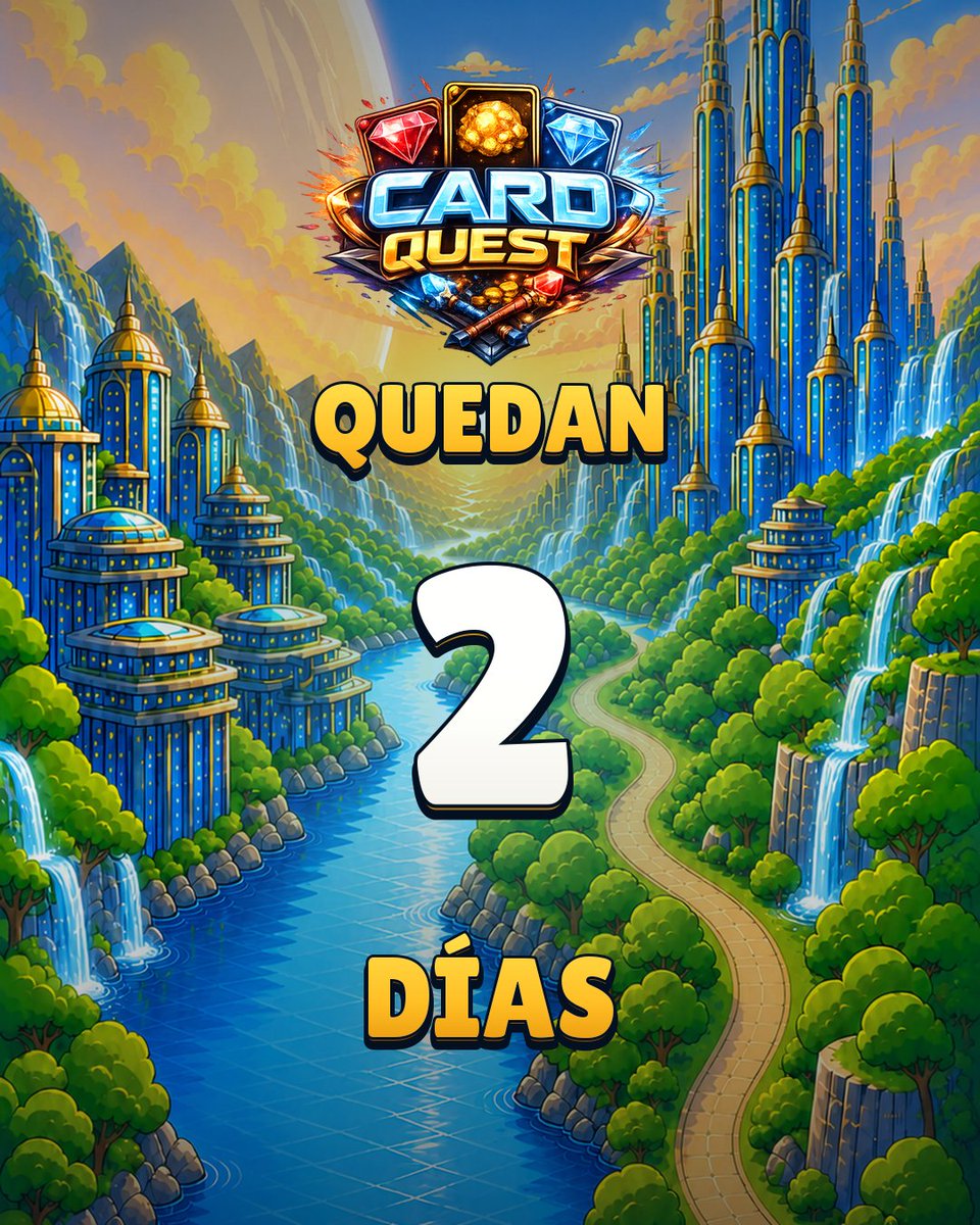CardQuest_Game's tweet photo. ⏳ ¡Solo quedan 2 días!

El 1 de octubre comienza la aventura de CardQuest. 🌍👣🎴

Camina, explora, encuentra cofres y completa tu colección. ¿Hasta dónde llegarás?

#CardQuest #IndieGame #MobileGaming https://t.co/g1HaauD0Ln