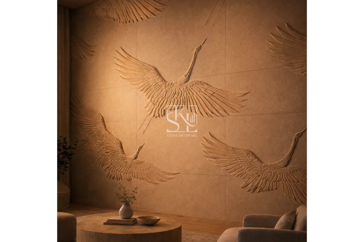 Stoneartbyskl's tweet photo. Natural Stone Feather Wall Design
Bring a subtle nature-inspired element into your space with this natural stone feather wall design.
https://t.co/rhdnUA4Ktx
#walldesign #naturalstone #stonefeather #stones
#wallcladding #stoneart #walldecor #stonewallpanels  #featherwalldesign https://t.co/Ko5G9n4aoA