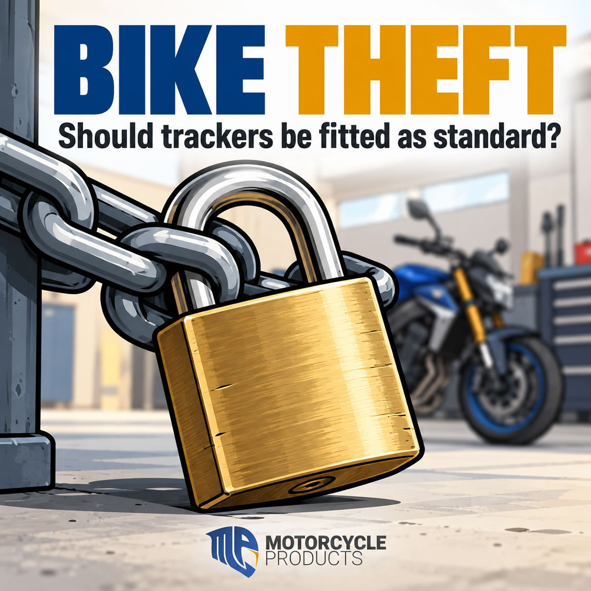 MotorcycleMP's tweet photo. Should every new bike have a tracker fitted as standard?
A new UK ten point plan to tackle bike theft includes looking at factory fitted trackers, secure parking and better coordinated policing.
Would you want one fitted from new?
#BikeSecurity #MotorcycleProducts https://t.co/jcwqmCfQSc