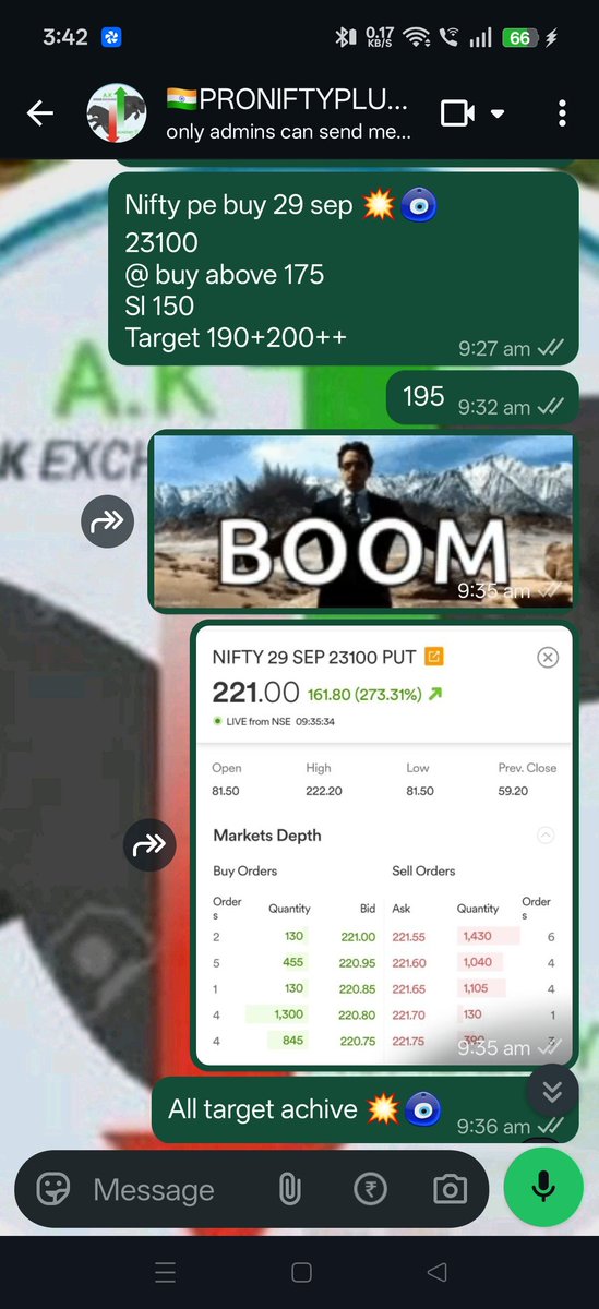 PRONIFTYPLUS1's tweet photo. Today #nifty #option #trade I'm happy 

.
.
https://t.co/Z0JI4dMwsB
#nifty #sensex #cas #nse https://t.co/wbzCyQ4DOp