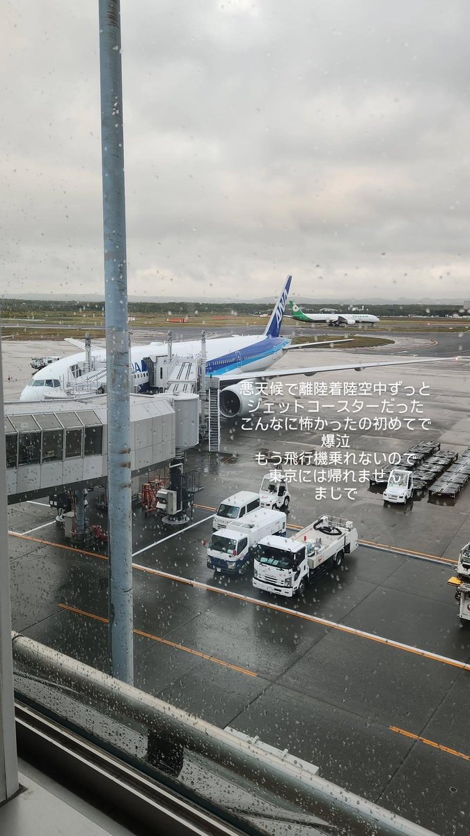 Harp_world's tweet photo. 大雨の影響で鉄道も2時間34分の遅延とか言ってたお昼前にお家でたのにぜんぜん着きません
あともう飛行機乗れないので東京には帰れません꒰ঌ( ˆ꒳ˆ )໒꒱ｻﾖﾅﾗ https://t.co/WZeME53RaA