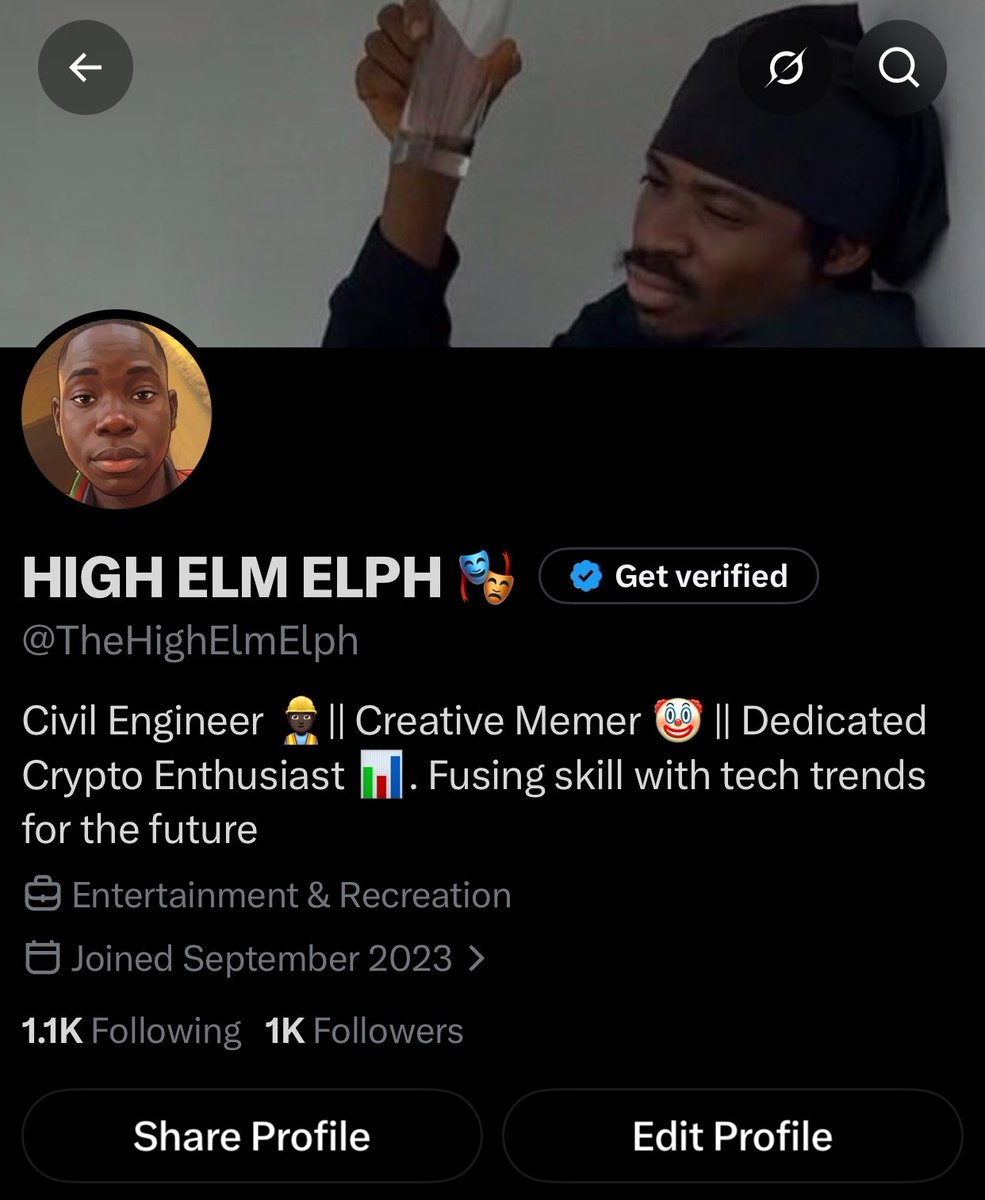 TheHighElmElph's tweet photo. 1k 🎉🍾 https://t.co/y2DASDcj64