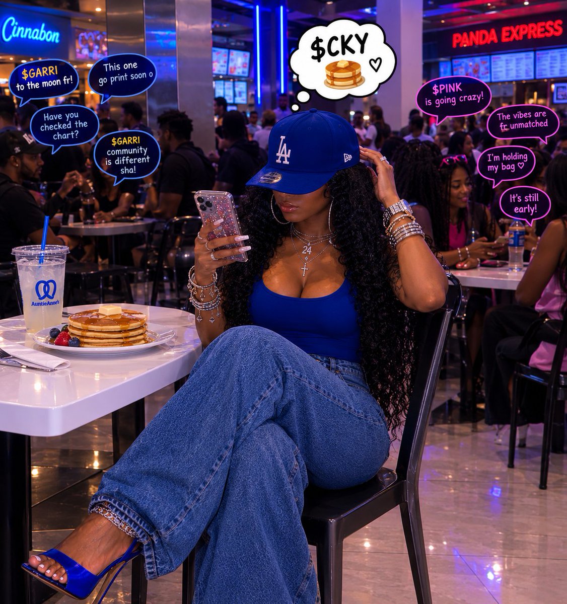 justmejey's tweet photo. what we couldn't achieve last week 

we'll achieve it this week. 

also my TL is filled with 

 $GARRI 

 $PINK 

but my thoughts is occupied with $CKY https://t.co/wcfhQdF18L