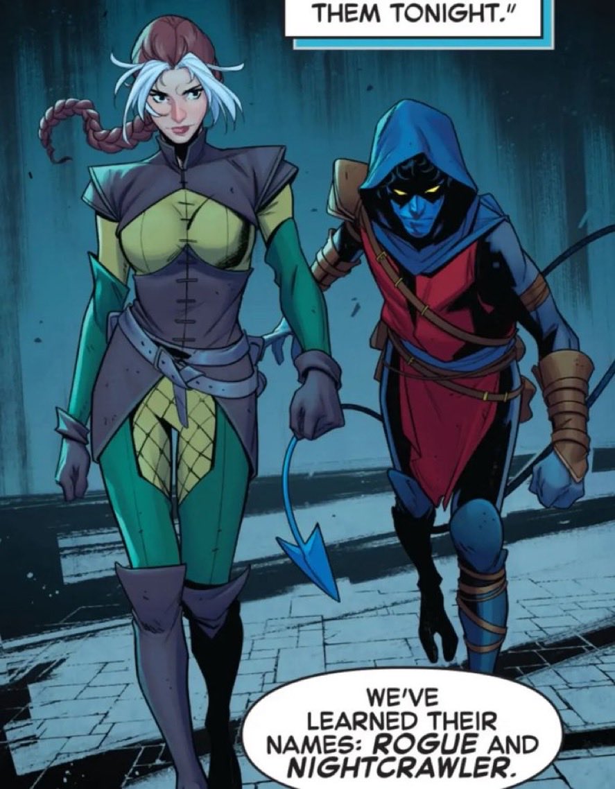 musecrawler's tweet photo. todays duo is kurt and rogue in these cunty medieval fits from realmguard https://t.co/6JMIRToqVb