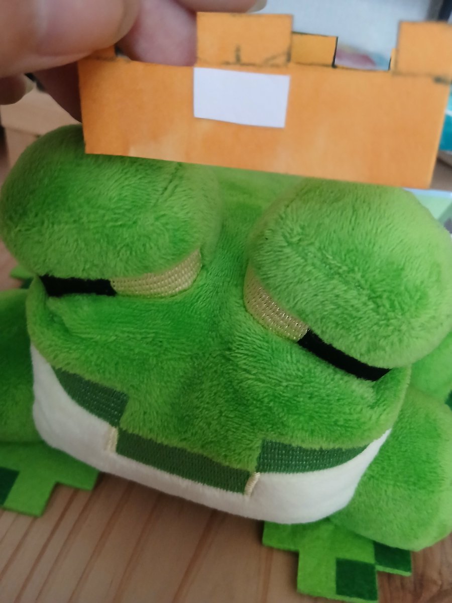 9bc0RUHCHb84421's tweet photo. 自作で作ったFroggyのあの王冠です👊👊

#FroggyDude #mcyt https://t.co/lK6HqNwjFL