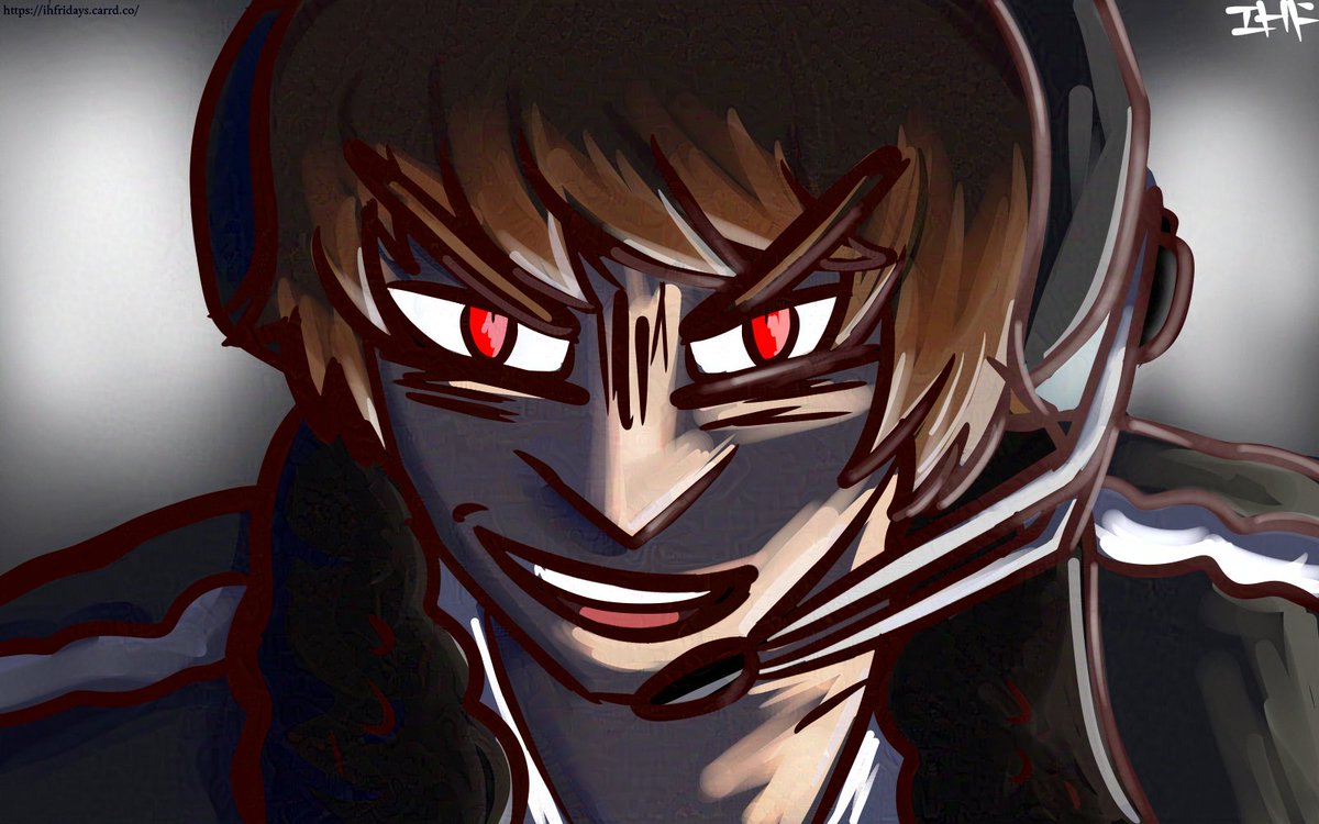 FridaysHate's tweet photo. Redraw of a redraw (new is 1st) #deathnote https://t.co/ApfTTmu7yh
