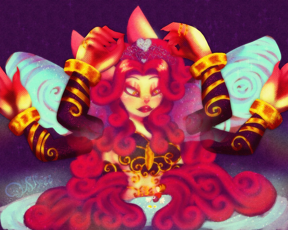 N_wysperia's tweet photo. Yunna giant nymph #rayman #raymanfanart #raymanoc #legendsretold https://t.co/I4DPgfz7sw