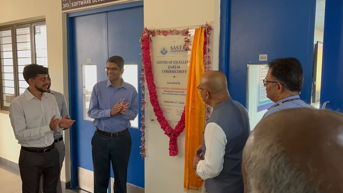 ifflab's tweet photo. IFFLAB is proud to announce the inauguration of the Digital Forensics &amp; Cybersecurity Lab at SASTRA Deemed University.

This lab marks an important step toward strengthening hands-on learning, cyber resilience, and industry-ready skills in the Digital Forensics &amp; Cybersecurity. https://t.co/qRUeQil7kW
