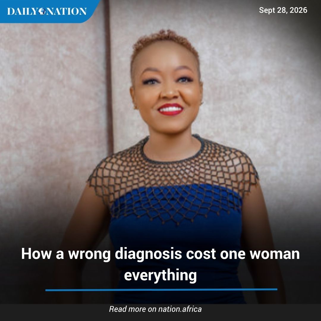 NationAfrica's tweet photo. Damaris Nduku still remembers the nights she would wake up drenched, strip off her soaked clothes, and try to fall back asleep; twice a night, for months on end.

"I was sweating so much I had to change my clothes twice at night, and even the bedding. There was a day I ironed the bedding so that I could sleep," says Nduku. Alongside the sweats came a persistent abdominal pain on the right side, and then, gradually, everything else. #HealthyNation Read more: https://t.co/2n0yjo32bE